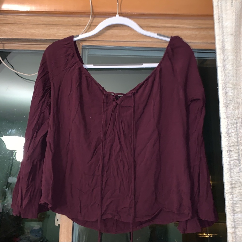 Off the shoulders top